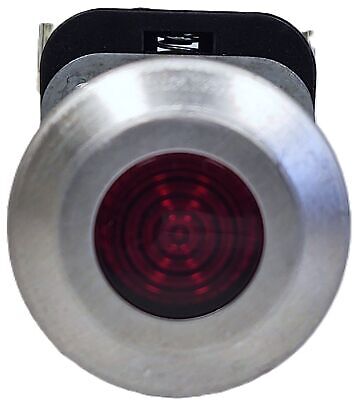 Allen-Bradley 800T-FXQ24RA1 24V Red Illuminated Push-Pull E-Stop Pushbutton