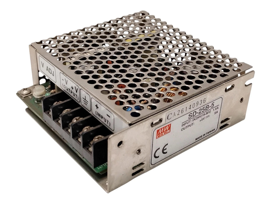 MEAN WELL SD-25B-5 Power Supply w/ 19-36 V DC input and 5 VDC Output