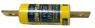 Bussmann LPJ-100SP 600VAC/300VDC 100 A Current-Limiting Time-Delay Class J Fuse