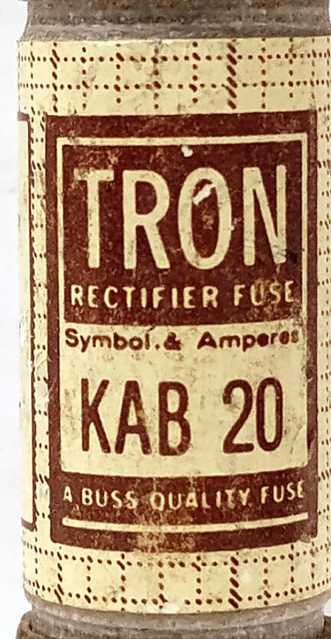 Bussmann KAB-20 250 V 20 A Very Fast-Acting Rectifier Fuses