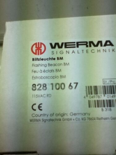 Werma 828-100-67 Flashing Beacon