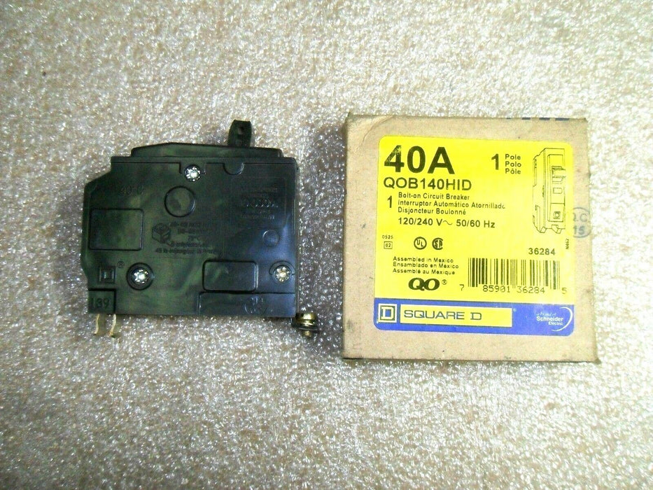 Square D QOB140HID 40A Circuit Breaker