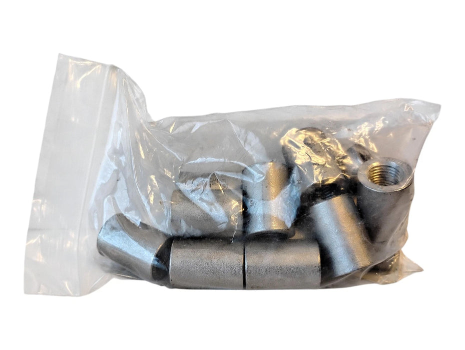 Merit Brass K411-04 1/4" FNPT x FNPT 304 SS Pipe Coupling - Lot of 14