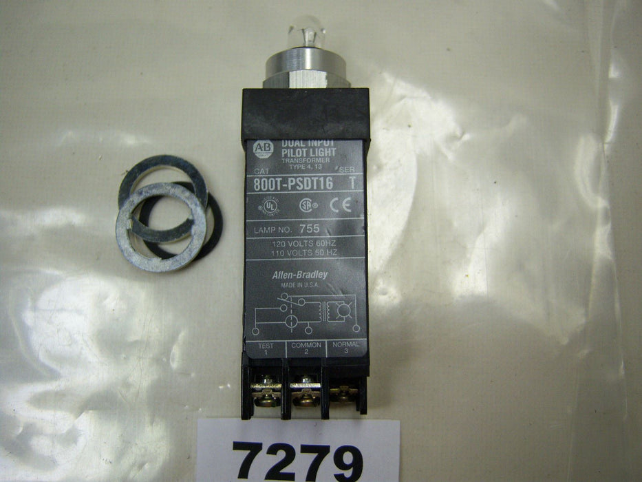 Allen-Bradley Pilot Light 800T-PSDT16