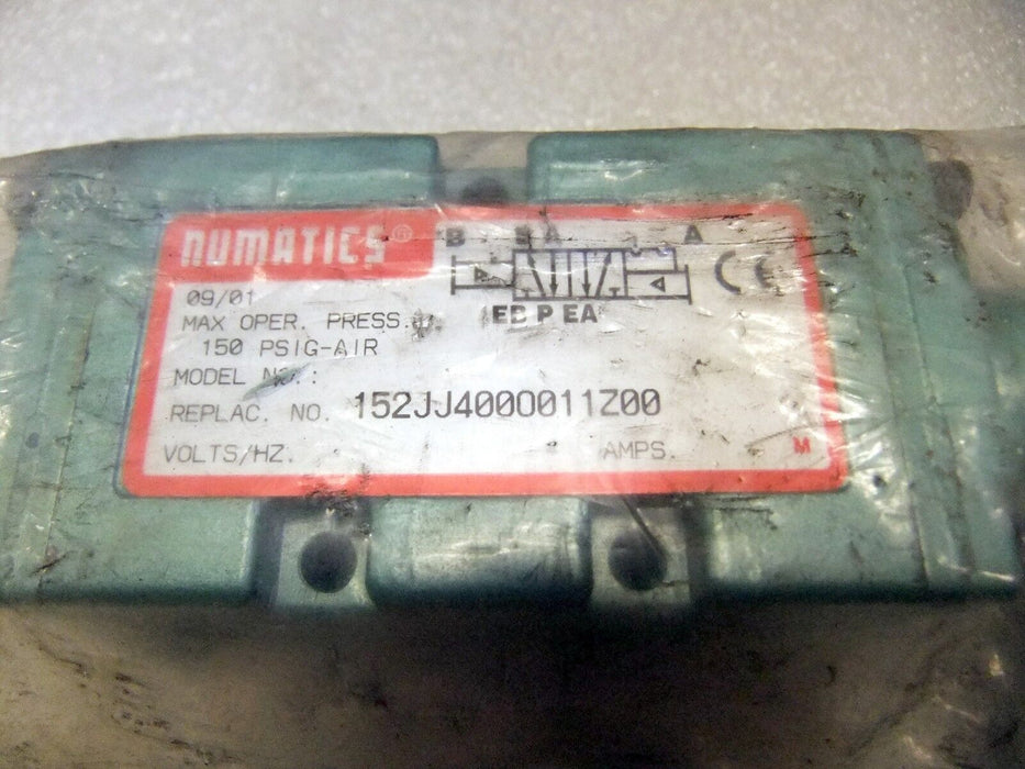Numatics 152JJ400O011Z00 Valve