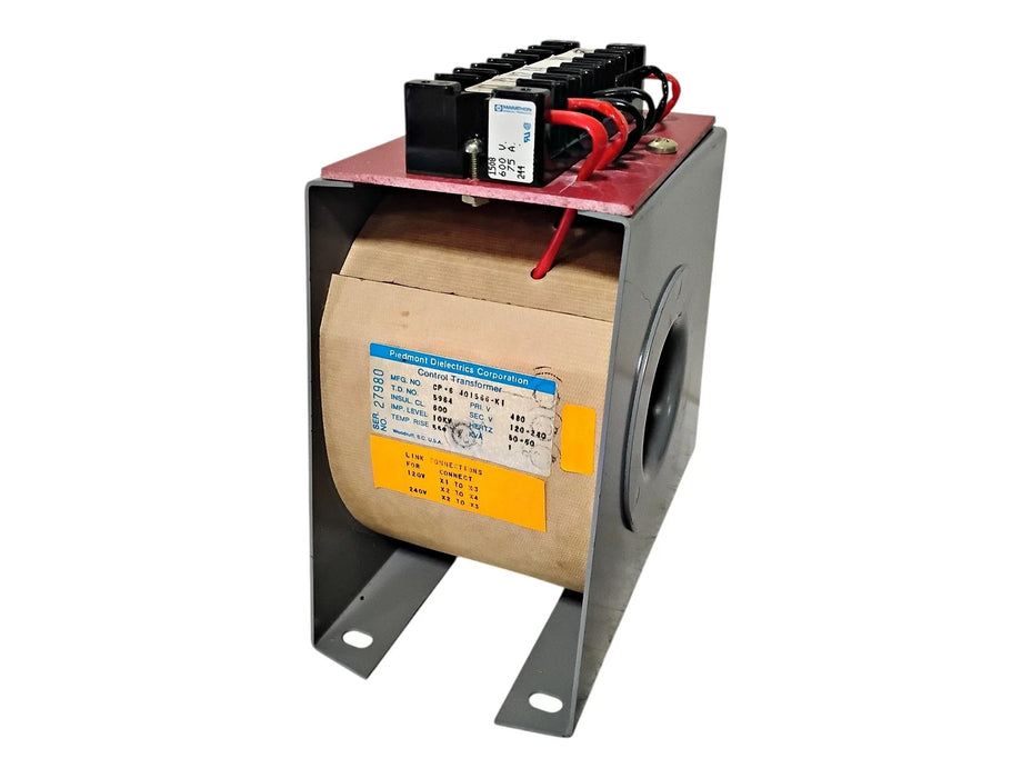ABB Piedmont CP-6 401566-K1 401566K01 480 V 120/240 V 1 kVA Control Transformer