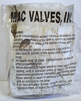 MAC Valves 35A-SAC-DAAA-1BA Solenoid Valve