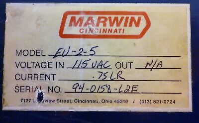Marwin EU-2-5 Actuator Valve