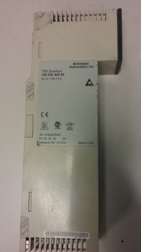SCHNEIDER AUTOMATION INC 140 DAI 543 00 INPUT MODULE