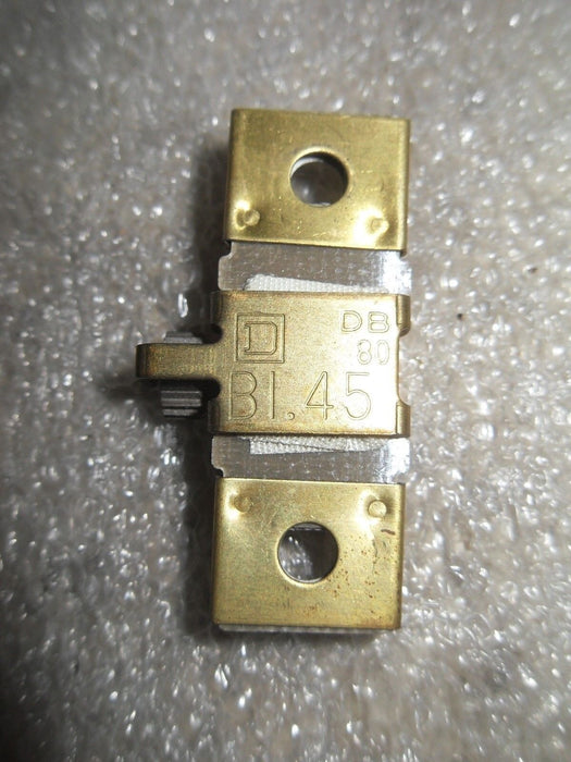 LOT OF 3 Square D B1.45 OVERLOAD RELAY THERMAL UNIT