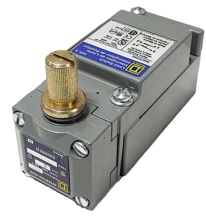 Square D 9007C54C 600 V AC 10 A Rotary Gear Limit Switch