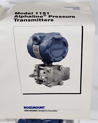 Rosemount 1151GP4E52B2 Alphaline Pressure Transmitter