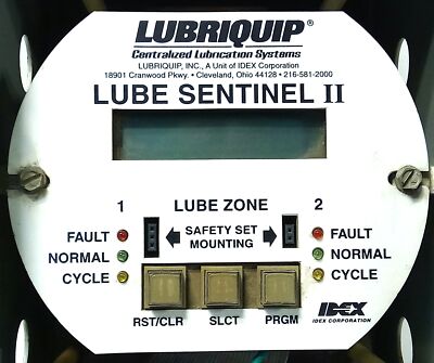 LUBRIQUIP 162-300-690 LUBE SENT II J.I.C Centralized Lubrication System