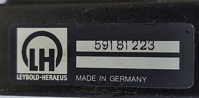 Leybold Heraeus 591-81-223 28123-B2 Motorized Vacuum Valve