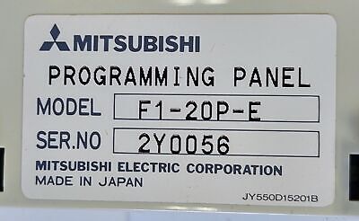 Mitsubishi F1-20P-E MELSEC PLC Operator Interface with Display