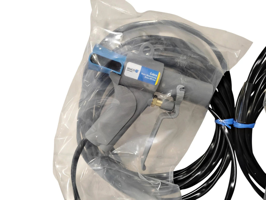 SIMCO ION Cobra Static Neutralizing Blow-off Gun w/ 20-ft Cable - Lot of 2