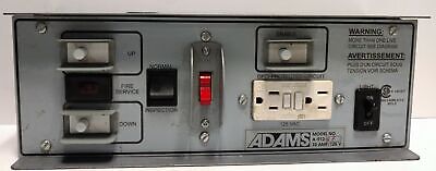 Adams Elevator A912GF Car Top Inspection Station
