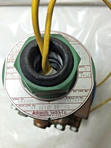 ASCO HT8211D22Mo Solenoid Valve