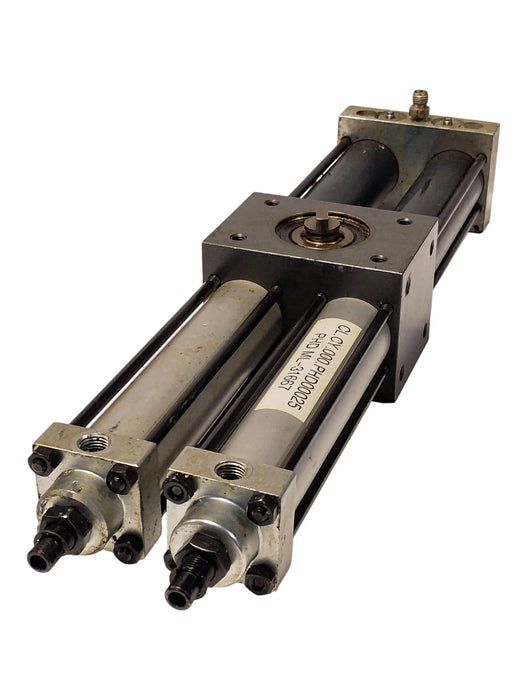 PHD ML31667 Double Rack Pneumatic Rotary Actuator w/ Lubricator
