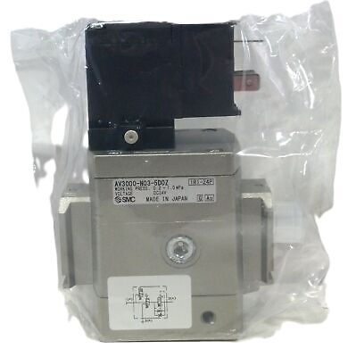 SMC AV3000-N03-5DOZ Soft Start Pneumatic Solenoid Valve