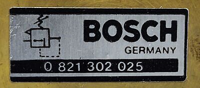 Bosch 0-821-302-025 0821302025 Air Pressure Regulator