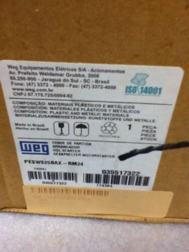 WEG PESWS25BAX-RM24 Motor Starter