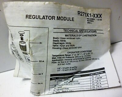 ARO R27111-600 Regulator with Gauge
