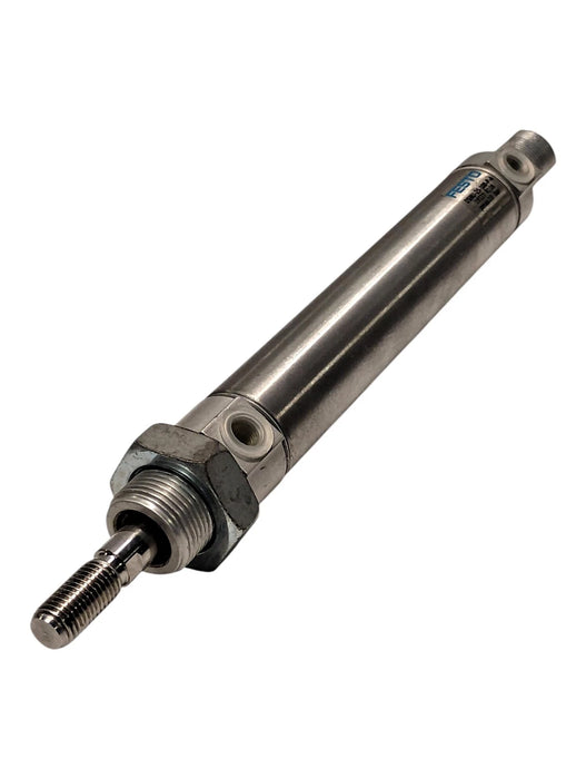 Festo DSNU-25-100-P-A 10 bar Pneumatic Cylinder w/ M10x1.25 Threaded Rod