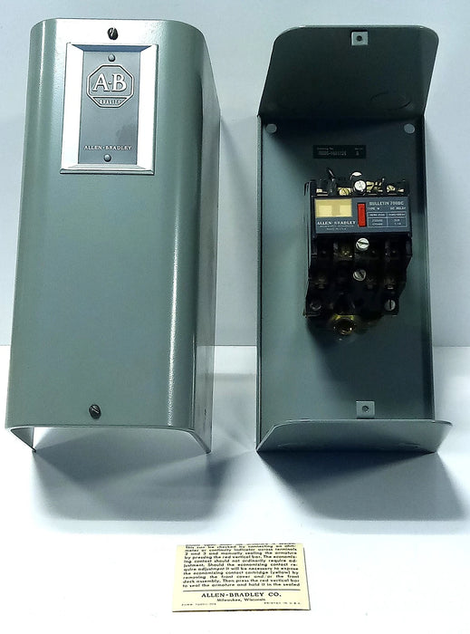 Allen-Bradley 700DC-N400Z24 24 V DC 4-Pole Relay in 700DC-N401Z24 Enclosure