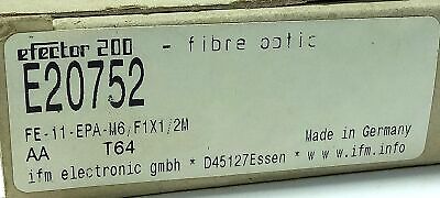 Efector FE-11-EPA-M6/F1X1/2M Plastic Fiber Optic Cable