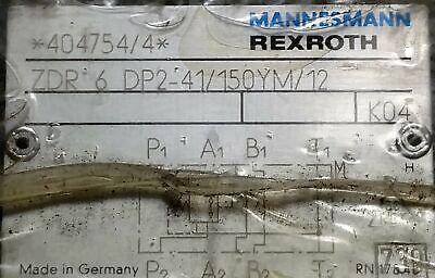 Rexroth ZDR 6 DP2-41/150YM/12 Pressure Reducing Valve