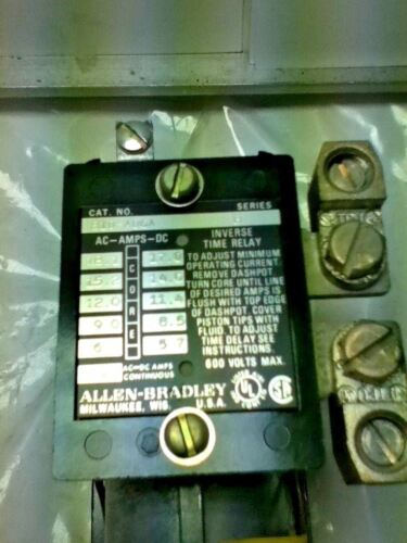 Allen-Bradley B10-A06A Inverse Time Relay
