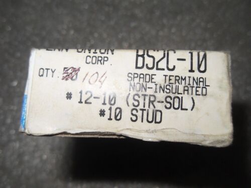104 Penn-Union Bs2C-10 Spade Terminals
