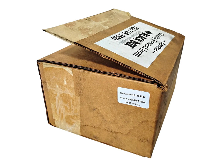 Black Box SW580A-BNC 6-to-1 Manual BNC Switch