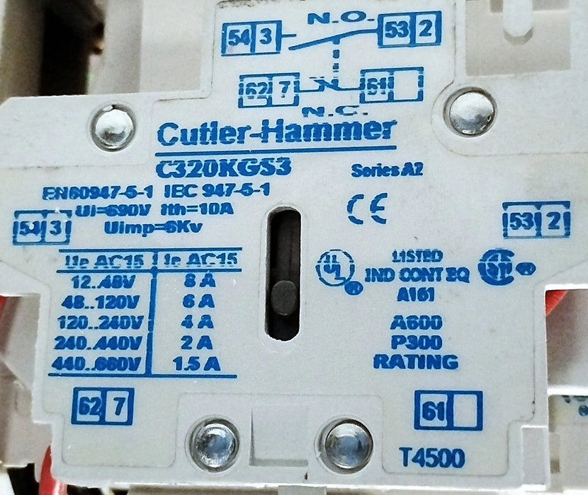 Cutler-Hammer AN56BN0AC 200/230/460/575 V AC 18 A Size 0 Non-Reversing Starter