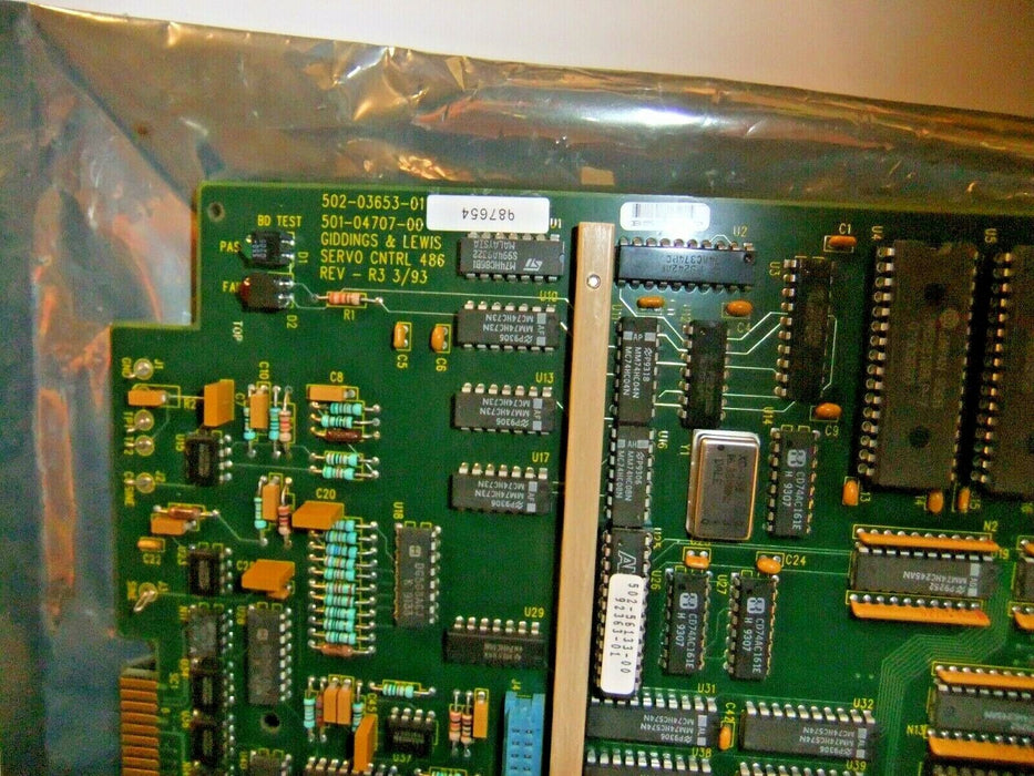 Giddings & Lewis 502-03653-01 Servo Control Board