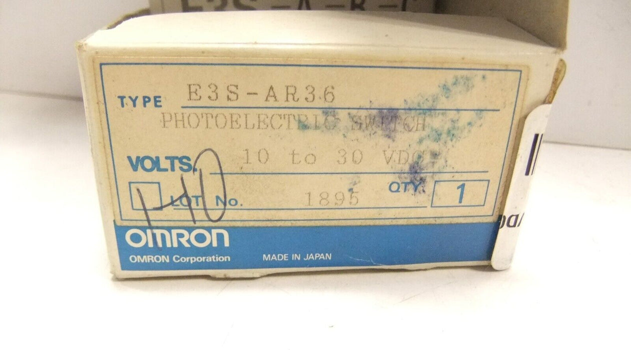 Omron Photoelectric Switch E3S-AR36