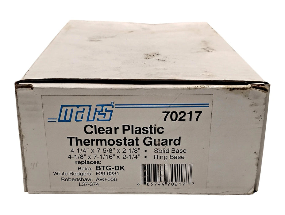 Mars 70217 BTG-DK F29-0231 Lockable Clear Thermostat Guard w/ Keys