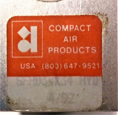 Compact Air Products SFHD34X34-HYD Compact Pneumatic Cylinder