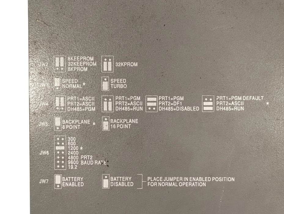 Allen-Bradley 1771-DB/B Series B PLC Basic Module