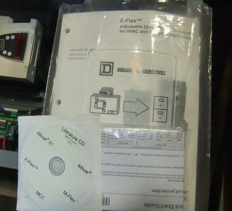 Square D EFDCG4VY Variable Speed Drive Controller