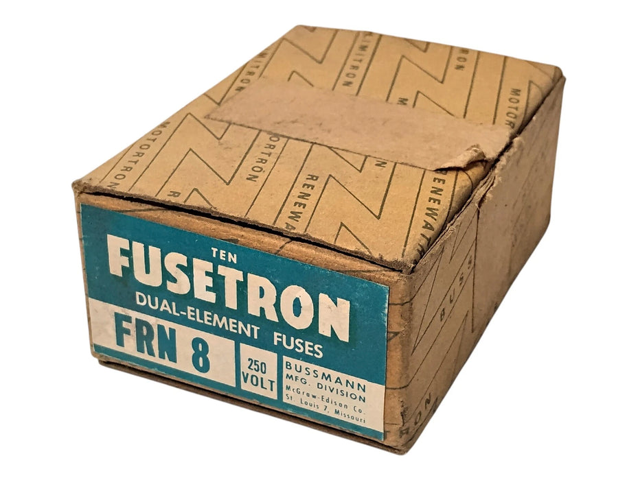 Bussmann FRN-8 250 V AC 8 A Non-Current-Limiting Time-Delay Fuses