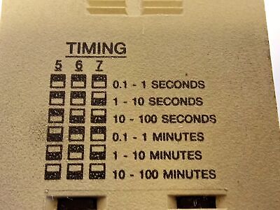 Potter & Brumfield CNS-35-92 24-240 V AC/DC Programmable Time Delay Relay