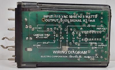 Electro Corporation PA115-03 Relay