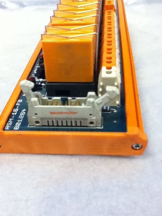 Weidmuller RSM-16-FB Relay Board- No Box