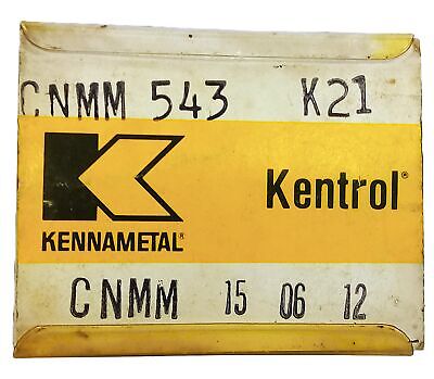 Kennametal CNMM 543 K21 CNMM 15 06 12 Kentrol Turning Inserts