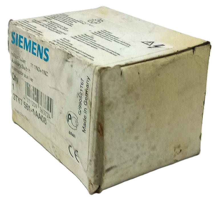 Siemens 3TY7561-1AA00 Auxiliary Switch for Contactors