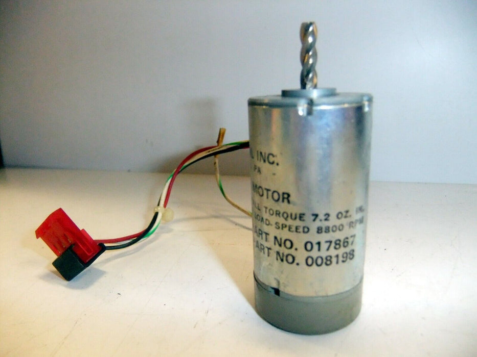 Leeds and Northrup D.C. Servomotor 017867 008198