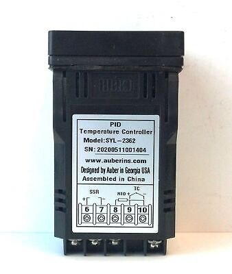 Auber SYL-2362 85-260 V AC/DC 1/16 DIN Universal PID Temperature Controller