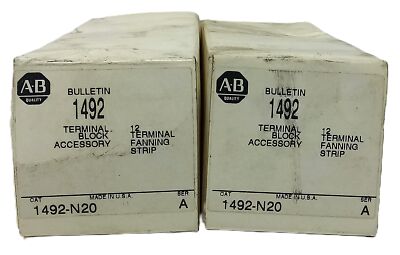 Allen-Bradley 1492-N20 12 Pole Terminal Fanning Strip for Terminal Block